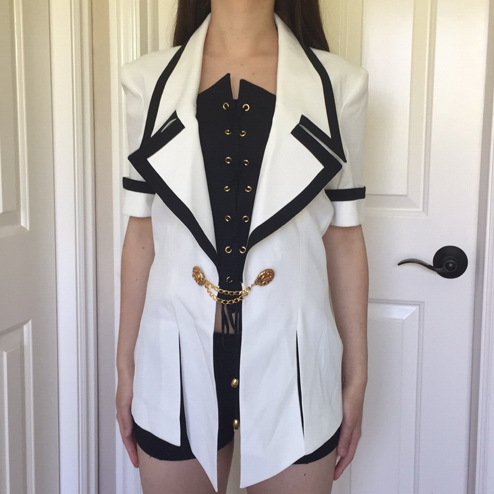 High quality women’s boat captain costume top